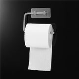 Self Adhesive 304 Stainless Steel Toilet Paper Holder Storage