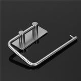 Self Adhesive 304 Stainless Steel Toilet Paper Holder Storage